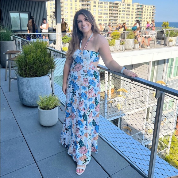 Summer Floral Maxi Dress - Picture 6 of 6